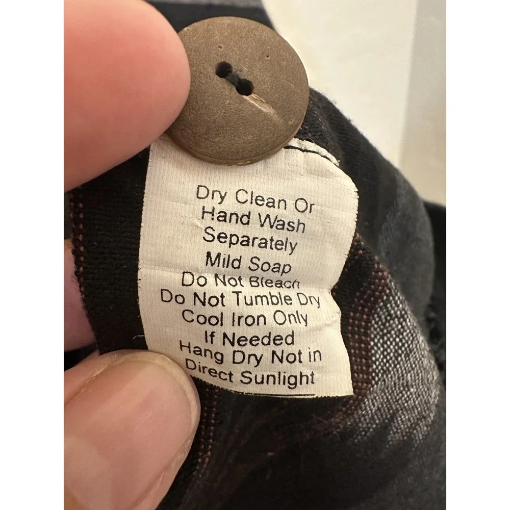 Yasuko Kurisaka Tunic One Size Cotton Lagenlook  Minimalist Oversized Asymmetric - Picture 8 of 16